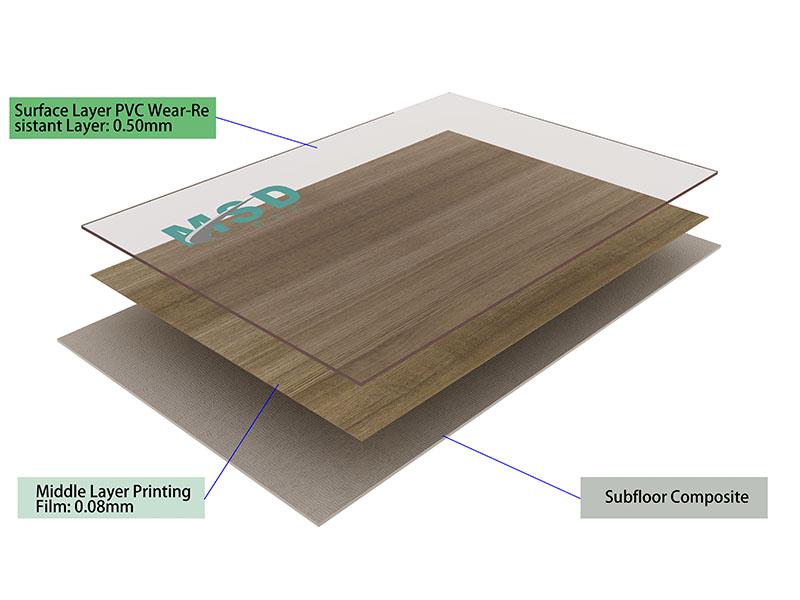لایه سایش PVC برای کف PVC، SPC، LVT لایه سایش PVC برای کف PVC، SPC، LVT