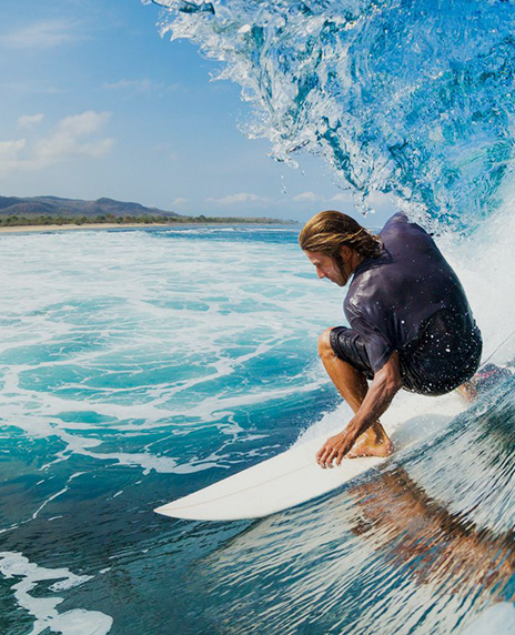 موج سواری در دریا